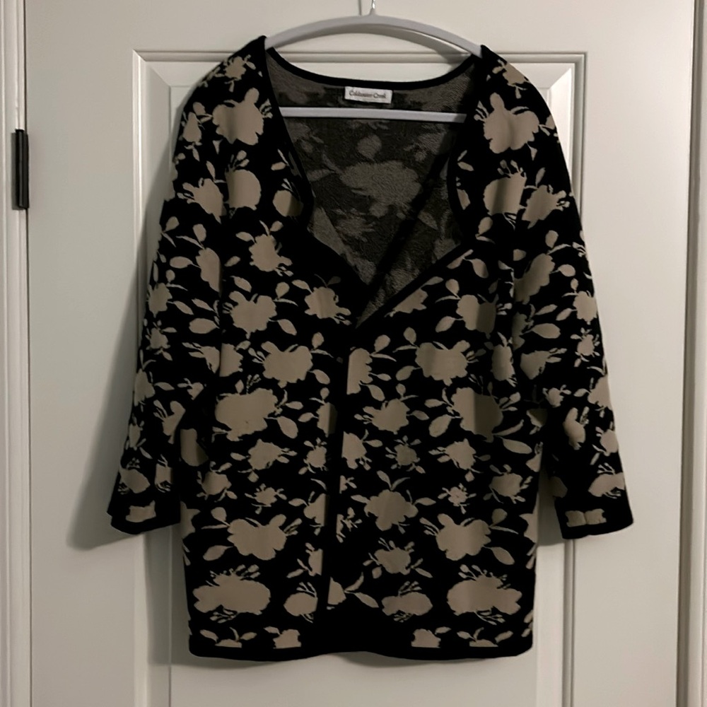 Coldwater Creek Open Cardigan